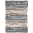 thumbnail image 1 of SAFAVIEH Vintage Leather Henley Striped Area Rug, Grey/Natural, 3' x 5', 1 of 8