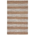 thumbnail image 1 of SAFAVIEH Vintage Leather Henley Striped Area Rug, Light Brown/Ivory, 5' x 8', 1 of 11