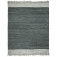 thumbnail image 1 of SAFAVIEH Vintage Leather Horatio Braided Fringe Border Area Rug, Light Grey/Dark Grey, 8' x 10', 1 of 4