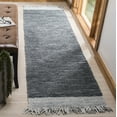 thumbnail image 1 of SAFAVIEH Vintage Leather Horatio Braided Fringe Border Runner Rug, Light Grey/Dark Grey, 2'3" x 6', 1 of 7