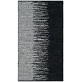 thumbnail image 1 of SAFAVIEH Vintage Leather Jarred Diamond Striped Area Rug, Light Grey/Black, 2' x 3', 1 of 4