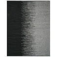 thumbnail image 1 of SAFAVIEH Vintage Leather Jarred Diamond Striped Area Rug, Light Grey/Black, 8' x 10', 1 of 5