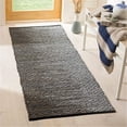 thumbnail image 1 of SAFAVIEH Vintage Leather Jarred Diamond Striped Runner Rug, Light Grey/Grey, 2'3" x 6', 1 of 5