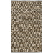 SAFAVIEH Vintage Leather Jessie Chevron Stripes Area Rug, Beige, 3' x 5'