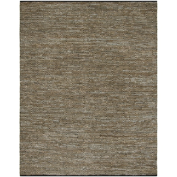 SAFAVIEH Vintage Leather Kirsten Geometric Area Rug, Beige, 9' x 12'