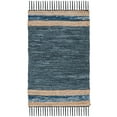 thumbnail image 1 of SAFAVIEH Vintage Leather Milica Striped Area Rug, Blue/Natural, 2' x 3', 1 of 8