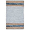 thumbnail image 1 of SAFAVIEH Vintage Leather Milica Striped Area Rug, Grey/Natural, 4' x 6', 1 of 8