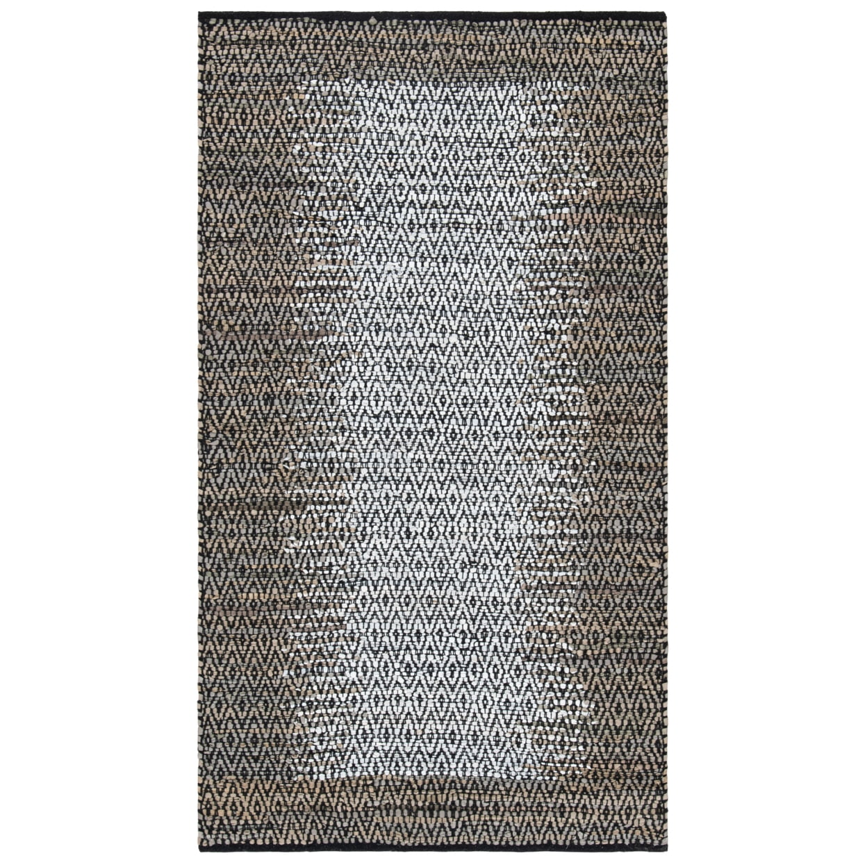 SAFAVIEH Vintage Leather Rordan Diamond Trellis Area Rug, Light Grey