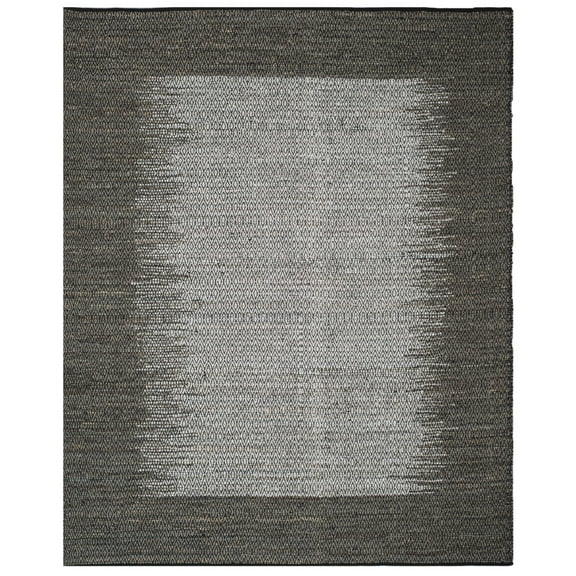 SAFAVIEH Vintage Leather Rordan Diamond Trellis Area Rug, Light Grey/Grey, 6' x 9'