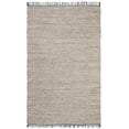 thumbnail image 1 of SAFAVIEH Vintage Leather Zharko Solid Area Rug, Silver, 6' x 9', 1 of 11