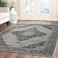 thumbnail image 1 of SAFAVIEH Vintage Milford Traditional Area Rug, Light Blue/Multi, 4' x 5'7", 1 of 6
