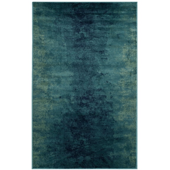 SAFAVIEH Vintage Olgica Distressed Abstract Area Rug, Turquoise/Multi, 2'7" x 4'