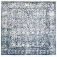 thumbnail image 1 of SAFAVIEH Vintage Oushak Zenji Abstract Area Rug, Navy/Ivory, 6'7" x 6'7" Square, 1 of 11