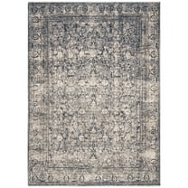 SAFAVIEH Vintage Oushak Collection VOS233M Navy/Ivory Rug