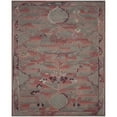 thumbnail image 1 of SAFAVIEH Vintage Oushak Serenity Floral Bordered Runner Rug, Red, 2'3" x 8', 1 of 10