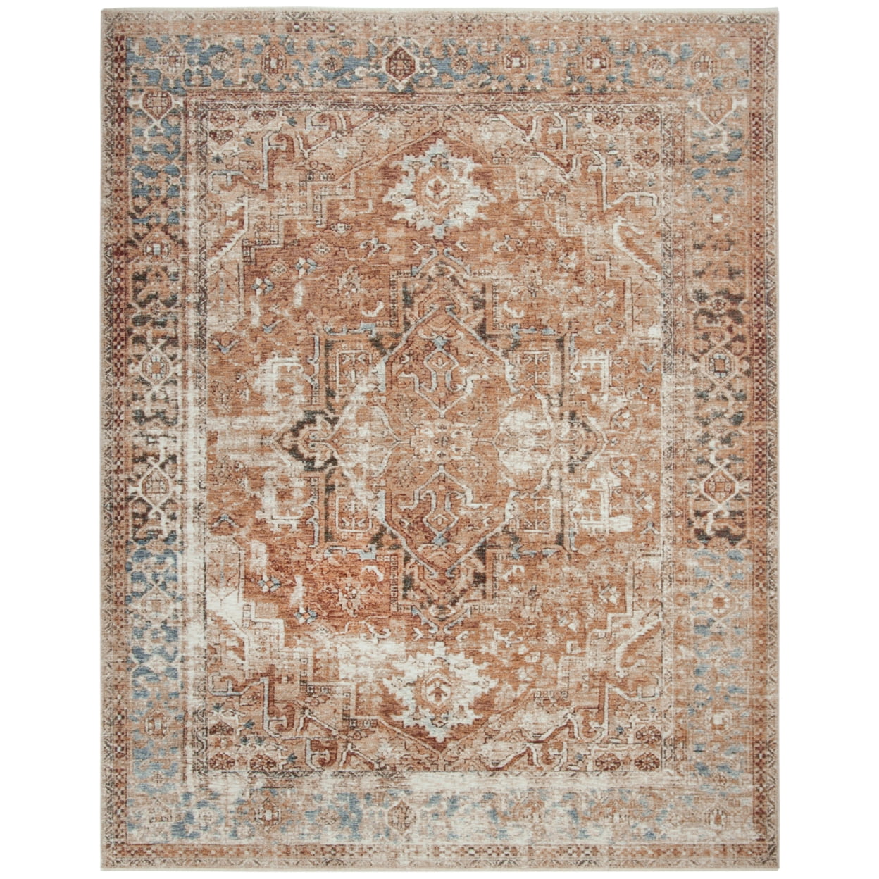 Hand-Tufted Ivory Elegance Viscose Blend Area Rug - 2' x 8'