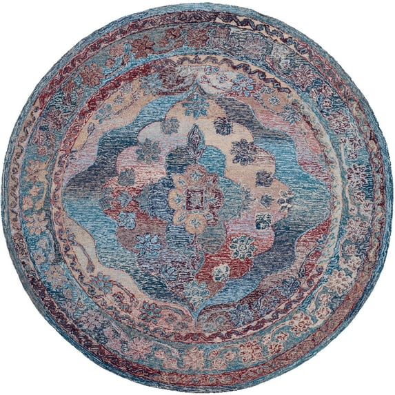 SAFAVIEH Vintage Oushak VOS740A Handmade Blue Rug