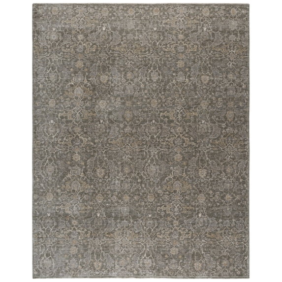 SAFAVIEH Vintage Overdye Lagrange Oriental Area Rug, Green/Grey, 8' x 10'