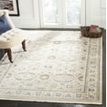 thumbnail image 1 of SAFAVIEH Vintage Persian Acacia Floral Bordered Polyester Rug, Ivory/Light Grey, 6' x 9', 1 of 7