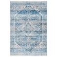 thumbnail image 1 of SAFAVIEH Vintage Persian Amadine Medallion Polyester Area Rug, Navy/Ivory, 6' x 9', 1 of 6