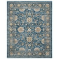 thumbnail image 1 of SAFAVIEH Vintage Persian Maggie Distressed Polyester Area Rug, Turquoise/Multi, 3' x 5', 1 of 7