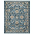 thumbnail image 1 of SAFAVIEH Vintage Persian Maggie Distressed Polyester Area Rug, Turquoise/Multi, 9' x 11'7", 1 of 8