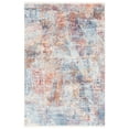 thumbnail image 1 of SAFAVIEH Vintage Persian Orville Abstract Polyester Area Rug, Blue/Rust, 5' x 7'6", 1 of 8