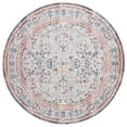 thumbnail image 1 of SAFAVIEH Vintage Persian Sam Abstract Polyester Area Rug, Beige/Rust, 6'7" x 6'7" Round, 1 of 10