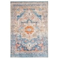 thumbnail image 1 of SAFAVIEH Vintage Persian Tarek Medallion Polyester Area Rug, Blue/Multi, 5' x 7'6", 1 of 8