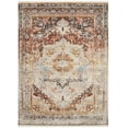 thumbnail image 1 of SAFAVIEH Vintage Persian Tarek Medallion Polyester Area Rug, Cream/Multi, 5' x 7'6", 1 of 8