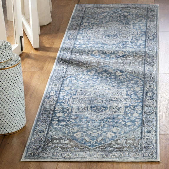 SAFAVIEH Vintage Persian VTP479H Charcoal / Blue Rug