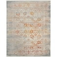 thumbnail image 1 of SAFAVIEH Vintage Persian Zaman Traditional Polyester Area Rug, Grey/Multi, 5' x 7'6", 1 of 10