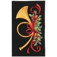 thumbnail image 1 of SAFAVIEH Vintage Posters Posters Novelty Area Rug, Black/Multi, 4' x 6', 1 of 6