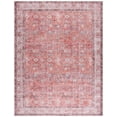 thumbnail image 1 of SAFAVIEH Vintage Serapi Chadwick Oriental Machine Washable Area Rug, Red/Navy, 8' x 10', 1 of 12