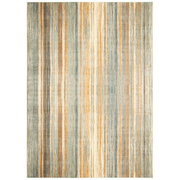 SAFAVIEH Vintage Sheeva Geometric Area Rug, Light Blue, 6'7" x 9'2"