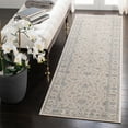 thumbnail image 1 of SAFAVIEH Vintage Sylvia Geometric Oriental Runner Rug, Slate/Cream, 2'2" x 8', 1 of 9