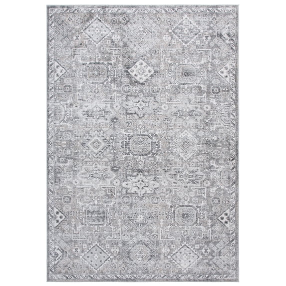 SAFAVIEH Vintage Tabriz Colleen Abstract Area Rug, Gray/Beige, 8' x 10'
