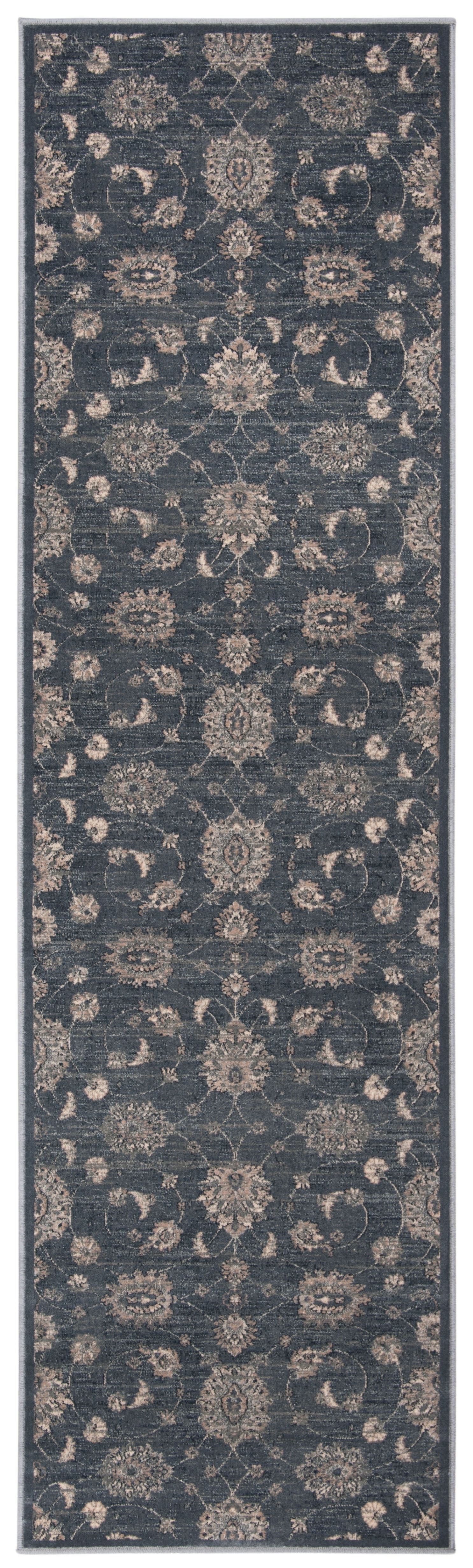 SAFAVIEH Vintage Thornton Floral Runner Rug, Blue/Beige, 2'2" x 8'