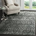 thumbnail image 1 of SAFAVIEH Vintage Wilford Damask Area Rug, Black/Light Grey, 4' x 5'7", 1 of 7