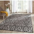 thumbnail image 1 of SAFAVIEH Vintage Wilford Damask Area Rug, Black/Light Grey, 8' x 11', 1 of 5