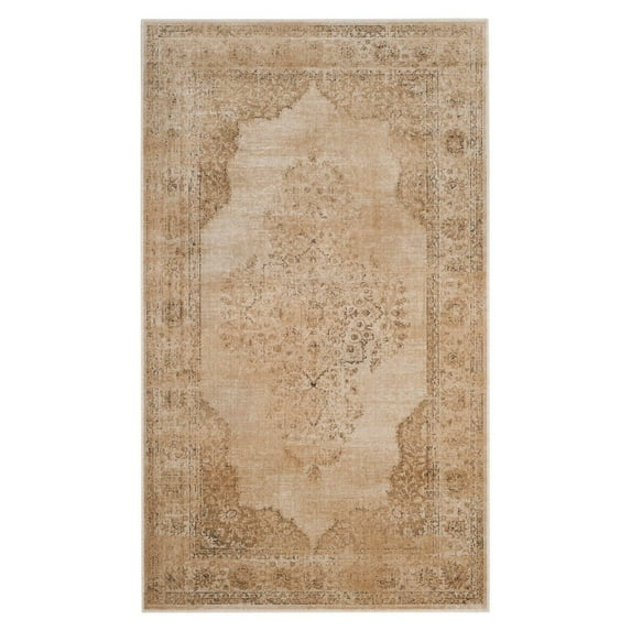 SAFAVIEH Vintage Winthrop Traditional Runner Rug, Cream, 2'2" x 8'