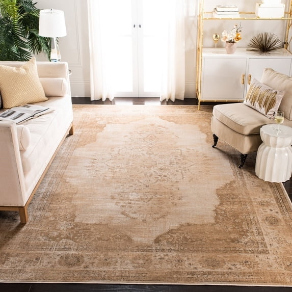 SAFAVIEH Vintage Winthrop Traditional Runner Rug, Cream, 2'2" x 8'