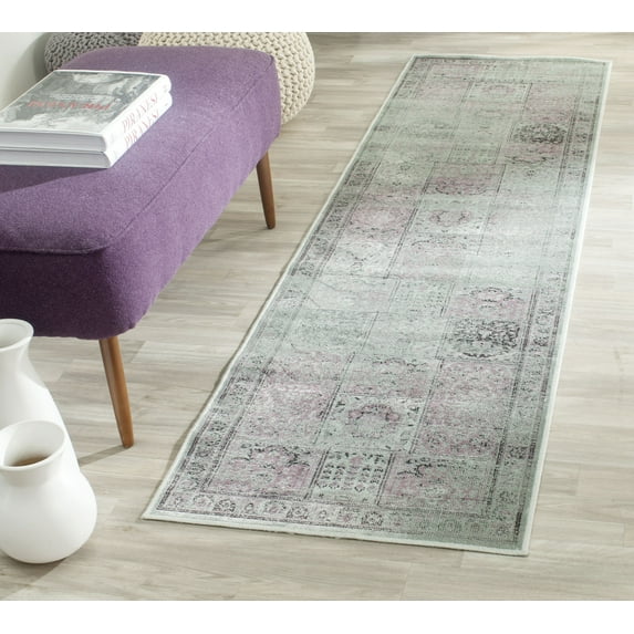 SAFAVIEH Vintage Zen Traditional Runner Rug, Amethyst, 2'2" x 8'