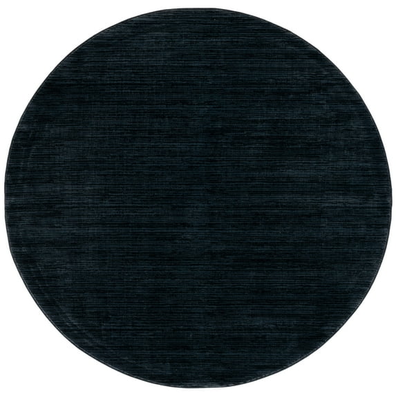 SAFAVIEH Vision Adrasteia Distressed Area Rug, Black, 5' x 5' Round