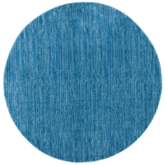 SAFAVIEH Vision Adrasteia Distressed Area Rug, Blue, 3' x 3' Round