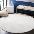 thumbnail image 1 of SAFAVIEH Vision Adrasteia Distressed Area Rug, Ivory, 12' x 12' Round - X-Large - Modern Design, Ivory, Non-Shedding & Easy Cleaning, Ideal for Living Room, Bedroom, Dining Space, 1 of 12