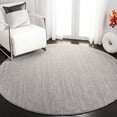 thumbnail image 1 of SAFAVIEH Vision Adrasteia Overdyed Solid Area Rug, 10' x 10' Round, Silver - Large - Modern Design, Silver, Non-Shedding & Easy Cleaning, Ideal for Living Room, Bedroom, Dining Space, 1 of 13
