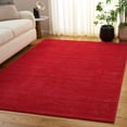 thumbnail image 1 of SAFAVIEH Vision Adrasteia Overdyed Solid Area Rug, 4' x 6', Red - Modern Design, Red, Non-Shedding & Easy Cleaning, Ideal for Living Room, Bedroom, Dining Space, Entryway, Bathroom, Bedside, 1 of 14