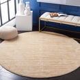 thumbnail image 1 of SAFAVIEH Vision Adrasteia Overdyed Solid Area Rug, 6'7" x 6'7" Round, Beige - Modern Design, Beige, Non-Shedding & Easy Cleaning, Ideal for Living Room, Bedroom, Dining Space, 1 of 12