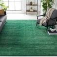 thumbnail image 1 of SAFAVIEH Vision Adrasteia Overdyed Solid Area Rug, 6'7" x 6'7" Square, Dark Green - Modern Design, Dark Green, Non-Shedding & Easy Cleaning, Ideal for Living Room, Bedroom, Dining Space, 1 of 17